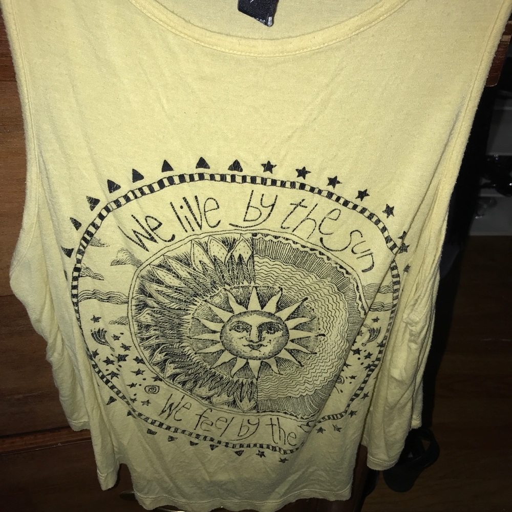 Live by the sun love by the moon Windsor tank ☀️🌙